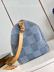 Louis Vuitton LV Speedy 40 Bandoulière Damier Blue 40 x 26 x 23 cm - 3