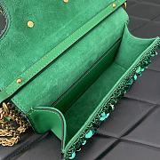 Valentino Garavani Loco Shoulder Bag Green 19x10.5x5cm - 4