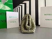 Bottega Veneta Lauren 1980 Clutch Green 31cm - 4