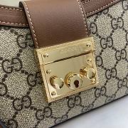 Gucci Padlock Small Shoulder Bag Brown 27x14x6cm - 2