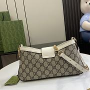 Gucci Padlock Small Shoulder Bag White 27x14x6cm - 5