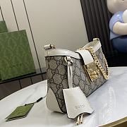 Gucci Padlock Small Shoulder Bag White 27x14x6cm - 2