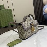 Gucci Ophidia Mini Bag Brown 18x10x5cm - 6