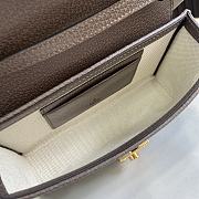 Gucci Ophidia Mini Bag Brown 18x10x5cm - 4