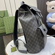 Gucci Ophidia Small GG Backpack Grey 29x40.5x13.5cm - 5