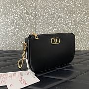 Valentino Garavani Mini VLogo Black Crossbody Bag 20.5x10.5x5cm - 4