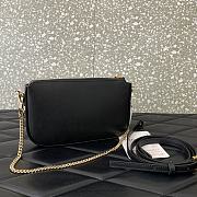 Valentino Garavani Mini VLogo Black Crossbody Bag 20.5x10.5x5cm - 2