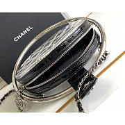 Chanel Metallic Calfskin Round Bracelet Clutch 22x22x4cm - 2