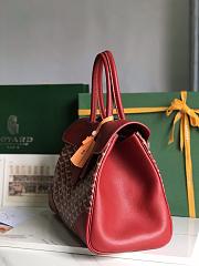 Goyard Saigon Tote Bag Red 34x25x16cm - 3