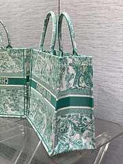 Dior Large Dioriviera Book Tote Aquamarina 42x18x35cm - 4