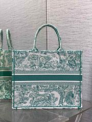 Dior Large Dioriviera Book Tote Aquamarina 42x18x35cm - 2