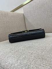 Louis Vuitton LV Pochette Louise Black 22 x 14 x 5 cm - 3