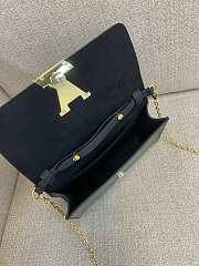 Louis Vuitton LV Pochette Louise Black 22 x 14 x 5 cm - 4