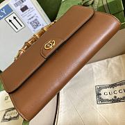 Gucci Small Diana Brown Shoulder Bag Bamboo 26cm - 4