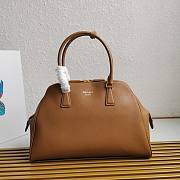 Prada Large Saffiano Leather Bag Caramel 40x26x12cm - 1