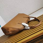 Prada Large Saffiano Leather Bag Caramel 40x26x12cm - 3