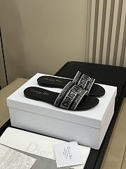 Dior Black Slides - 5