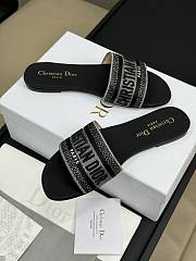 Dior Black Slides - 2