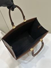 Fendi Sunshine Tote Bag Brown 35x17x31cm - 4