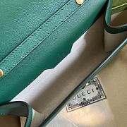 Gucci Small Diana Green Shoulder Bag Bamboo 26cm - 4