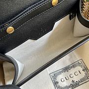 Gucci Mini Diana Black Shoulder Bag Bamboo 20cm - 3