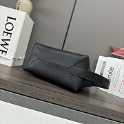 Loewe Puzzle Fold Wash Bag Black 22.7x15.5x12cm - 5