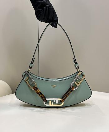 Fendi O'Lock Swing Green 32x5x11cm