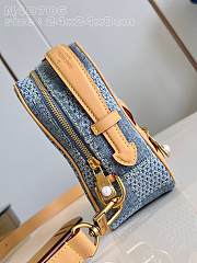 Louis Vuitton LV Chess Messenger Blue 24 x 24 x 8 cm - 3