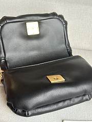 Loewe Goya Puffer Mini Bag Black 20x14x9cm - 2