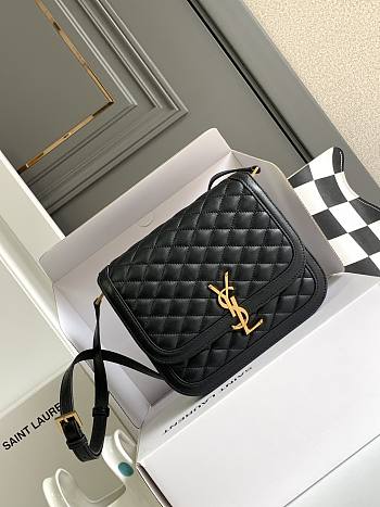 YSL Solferino Bag Black 22x18x4cm