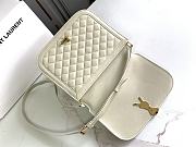 YSL Solferino Bag White 22x18x4cm - 5