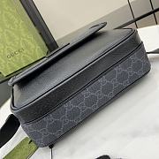 Gucci Small GG Crossbody Bag With Tag Black 23x18x7cm - 4