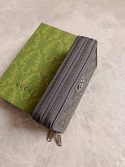 Gucci Ophidia GG Travel Case Grey 21.5x14x4.5cm - 2