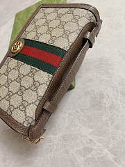 Gucci Ophidia GG Travel Case Brown 21.5x14x4.5cm - 5