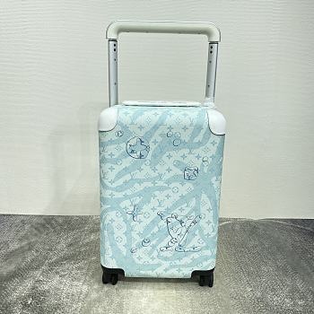 Louis Vuitton LV Horizon 55 Blue 55x35x20cm