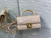 Dior Ange Bag Beige Gold 20x12x5cm - 1