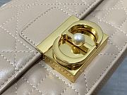 Dior Ange Bag Beige Gold 20x12x5cm - 3