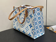 Louis Vuitton LV OnTheGo MM Lagoon Blue 35 x 27 x 14 cm - 3