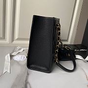 Chanel Shopping Tote Bag Black Caviar Gold 24x30.5cm - 5