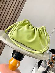 Loewe Flamenco Purse Bag Green Lambskin 30x20x10.5cm - 3