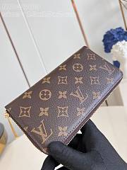 Louis Vuitton LV Zippy Wallet Monogram 19.5 x 10.5 x 2.5 cm - 2