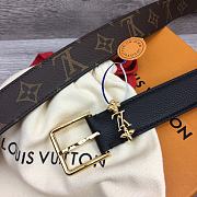 Louis Vuitton LV Bloom 30mm Black Belt - 2