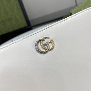 Gucci GG Marmont Long Wallet White 19x10x2.5cm - 2