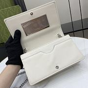 Gucci GG Marmont Chain White Wallet 20x12.5x4cm - 4