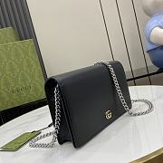 Gucci GG Marmont Chain Black Wallet 20x12.5x4cm - 5