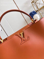 Louis Vuitton LV Capucines GM Souple Cognac 38 x 23 x 16 cm - 3