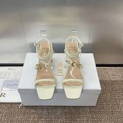 Dior Sandal White Heel 9cm - 2