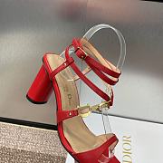 Dior Sandal Red Heel 9cm - 5