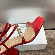 Dior Sandal Red Heel 9cm - 4