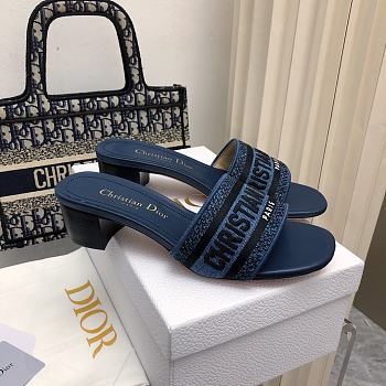 Dior Dway Heeled Blue 3.5cm